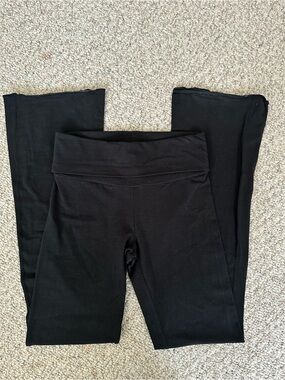 Skims Foldover Jersey Cotton Pants